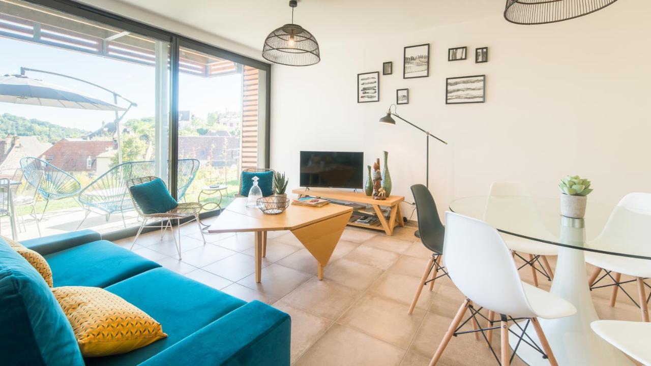 Apartament Open Sun Avec Jacuzzi Privatif Et Parking Prive Sarlat-la-Canéda Zewnętrze zdjęcie